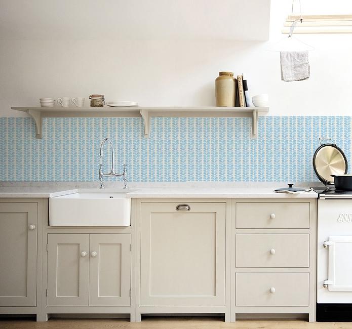 17种方法用壁纸来装饰你的厨房|厨房|壁纸|墙纸_新浪新闻