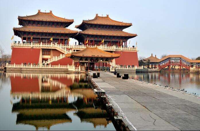 河南开封商业化鼎盛时期的北宋皇城遗址