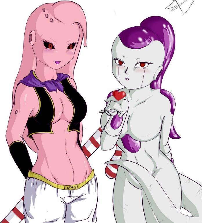 龙珠超女版布欧和弗利萨竟如此可爱但是女版悟空战斗力会厉害么