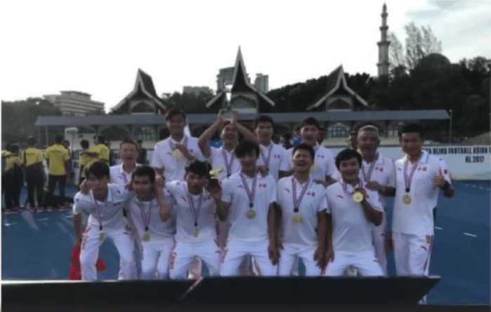 这支中国男足霸气!6比0虐韩国2比0爆伊朗夺冠