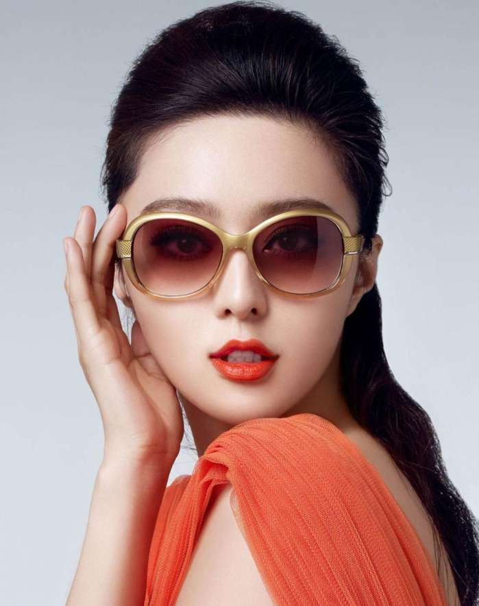 范冰冰的时髦墨镜,超有范儿
