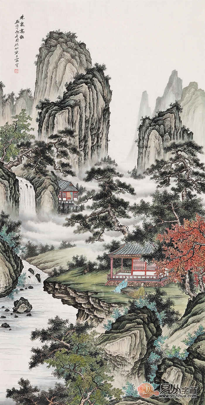 中式客厅装饰画之山水画篇你不知道的小细节