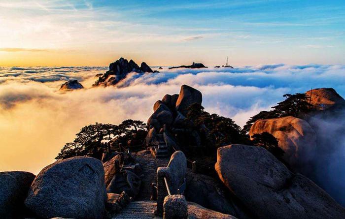 黄山旅游之后: 光明顶日出胜地, 天都峰群仙会所, 迎客松黄山一绝