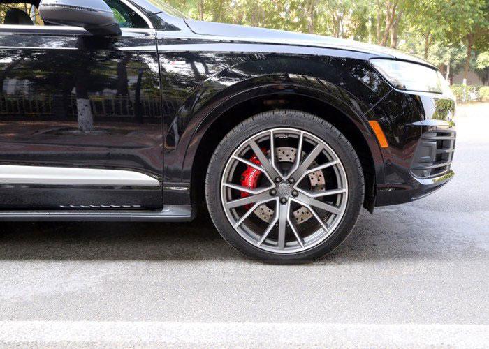 新款奥迪q7加规改装案例22寸sq7轮毂科技配置升级