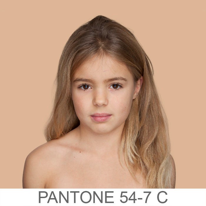 摄影师耗时5年记录4000多人皮肤色号,你是那种颜色?