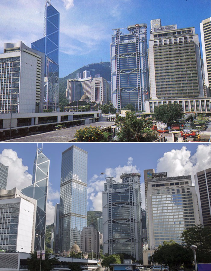 香港五十年前后对比照,这组图告诉你回归后变化有多大!