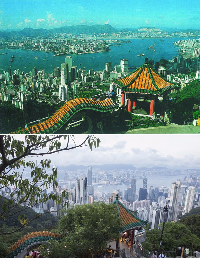 香港五十年前后对比照,这组图告诉你回归后变化有多大!