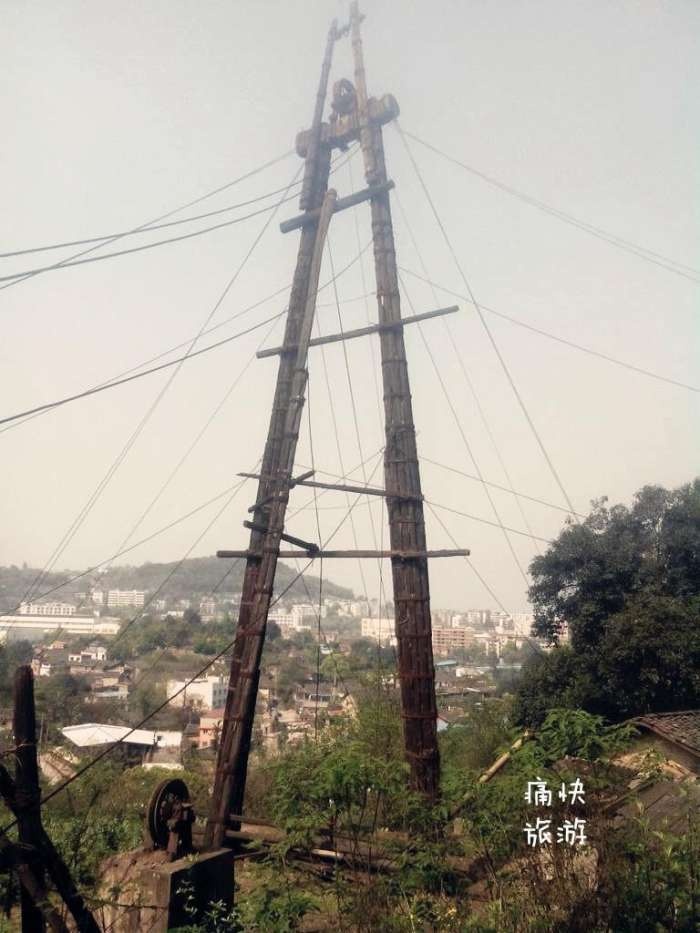 天车——自贡历史和文化的地标|盐井|天车|自贡_新浪新闻