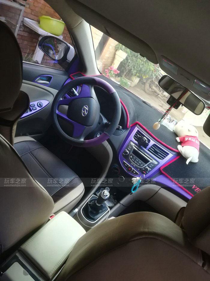 现代瑞纳改装16寸轮毂 205/45/r16宽轮胎