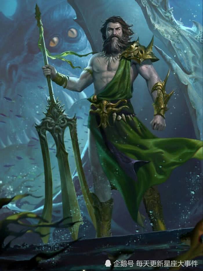 代表的希腊之神——乌瑞亚,山神摩羯代表的希腊之神——代表乌拉诺斯