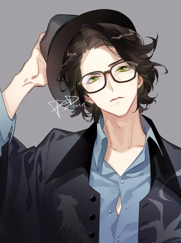 动漫二次元美男——冬天到了暗恋我的人赶紧来表白吧不然要冻死了