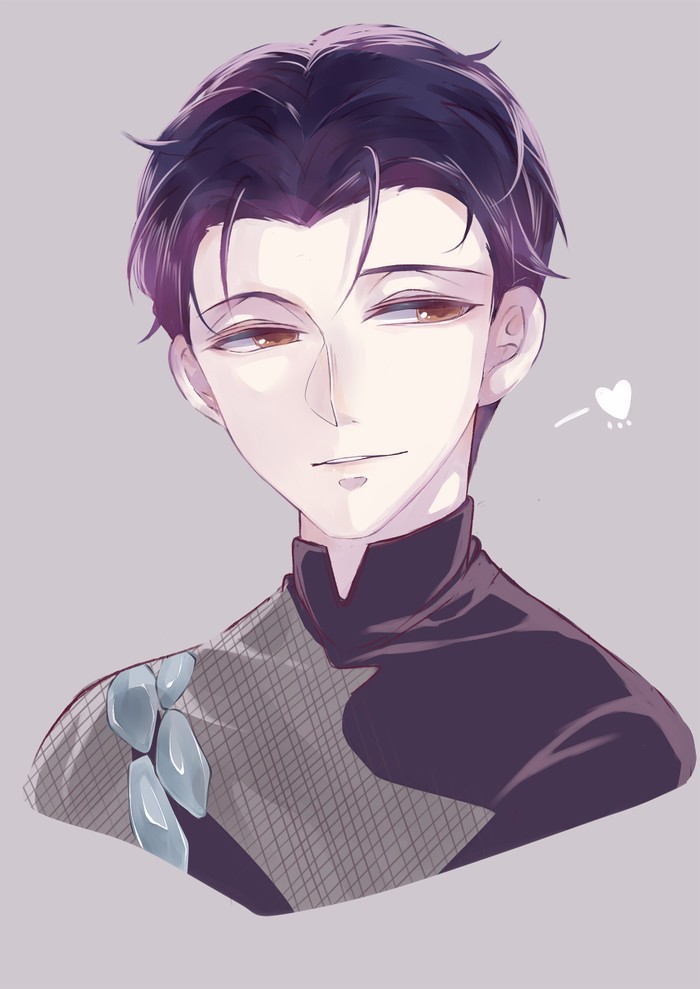 动漫二次元美男——冬天到了暗恋我的人赶紧来表白吧不然要冻死了