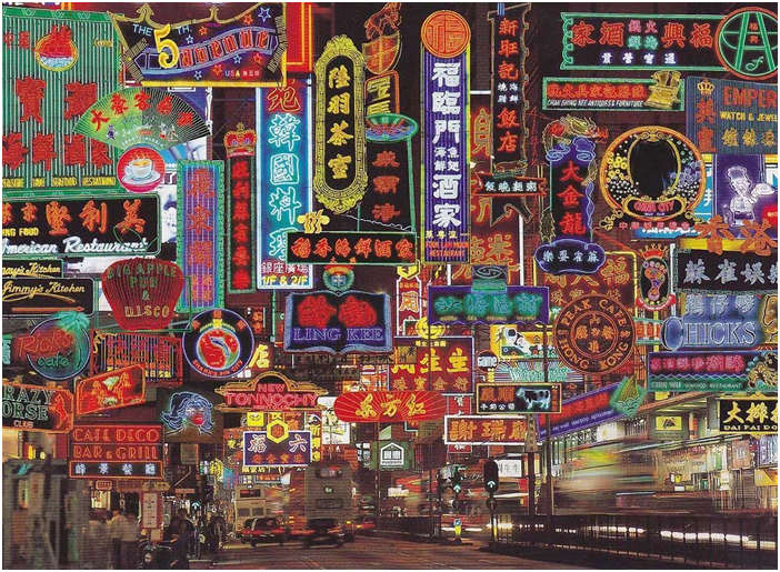 这些户外广告牌述说着每个城市的故事