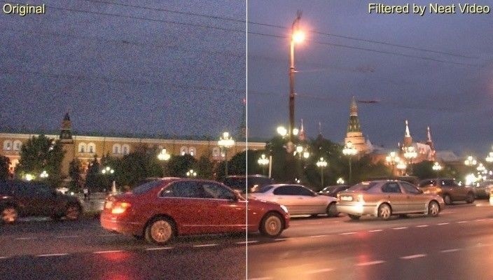 因为多帧合成有多张照片互相对比,可以剔除噪点,保留清晰的部分来合成