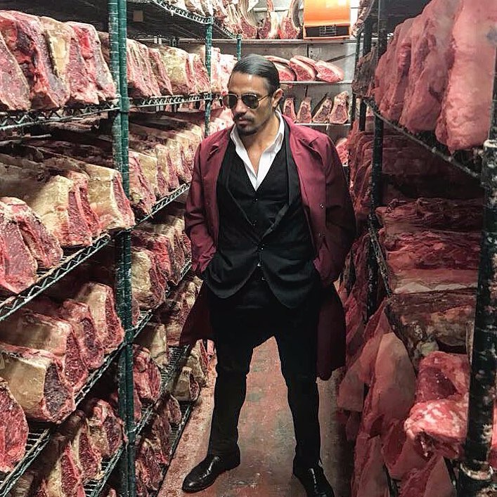 手肘最咸的男人-撒盐哥nusr et照片一组(salt bae