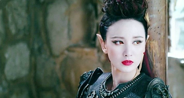 的"魔族"公主:唐嫣身居第3,第一无人不服】5,姚笛饰演的魔教公主南客