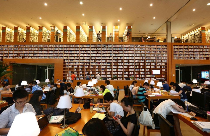 武汉大学|图书馆|座位_新浪新闻