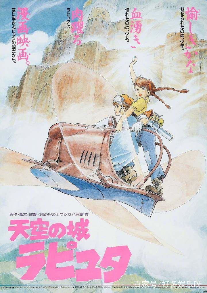 这一部1986年上映的宫崎骏的《天空之城》就是这样一部探索飞行梦想的