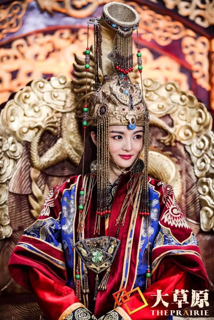 大草原微视45: 《忽必烈》剧组中察必皇后的扮演者骆文博