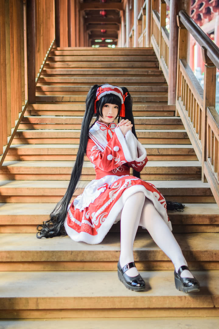 奇迹暖暖元宵节cosplay