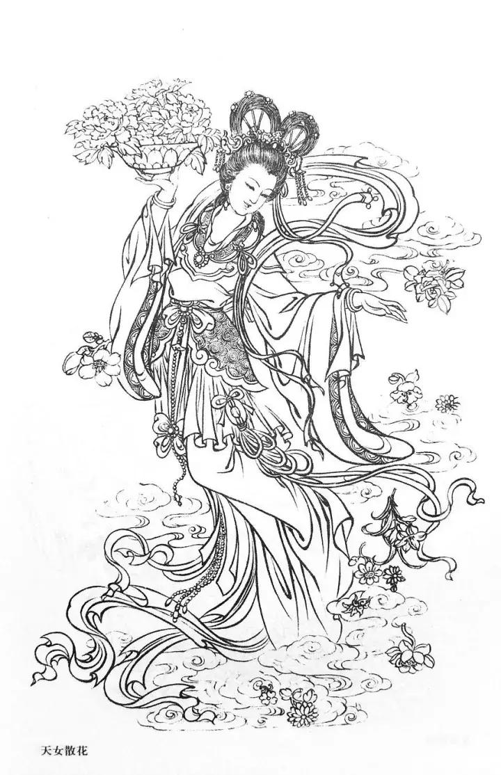 你们可随意采花,采牡丹的是牡丹仙子,采菊花的是菊花仙子,采荷花的是