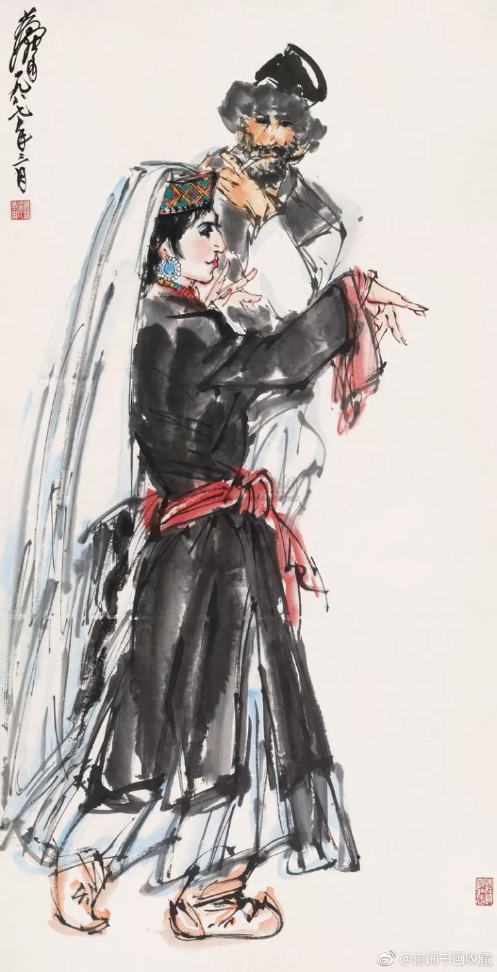 黄胄(1925.3—1997.4.23)中国画艺术大师