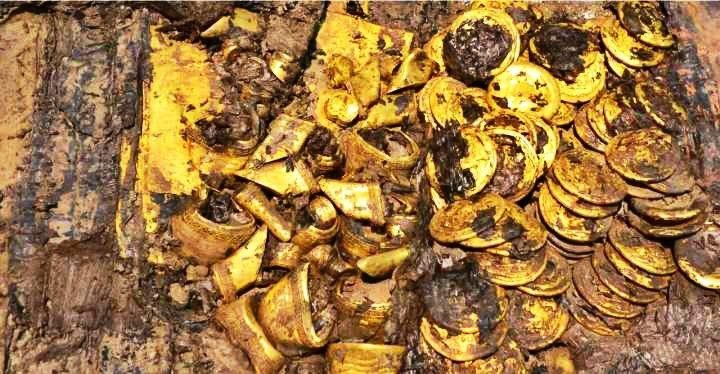 汉朝金子遍地埋 一个古墓能出土一吨黄金 拿上几块就能富贵一生|汉朝|古墓|黄金储备_新浪新闻