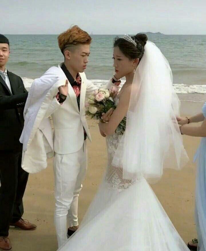 感受下快手网红牌牌琦的"婚纱照",网友:帅出新高度!