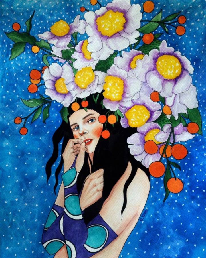 土耳其艺术家hulyaozdemir绘画作品