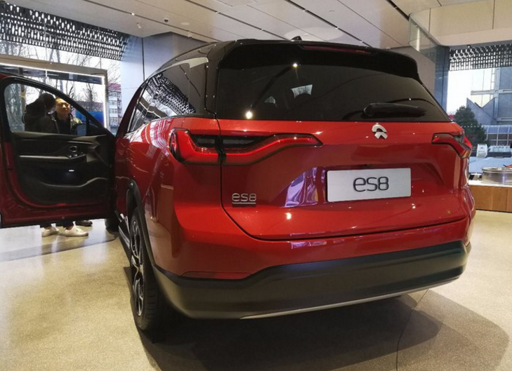 蔚来量产七座电动suves8比乐视汽车接地气价格公道