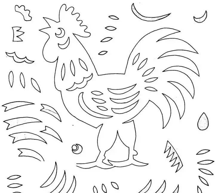 小央美美术教育加盟:幼儿动物类剪纸教学,材料大全