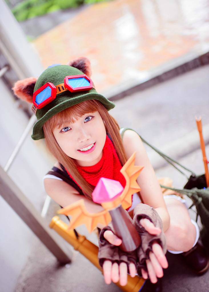 lol提莫cosplay,提莫队长正在待命