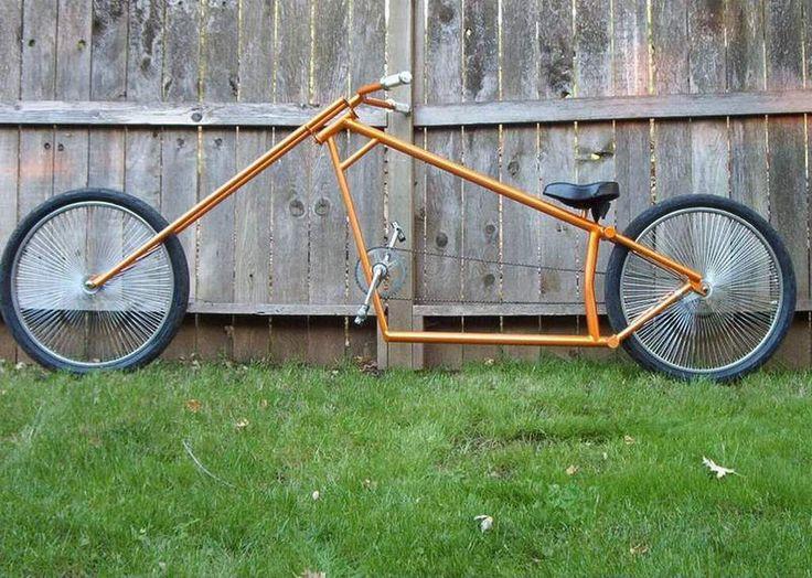 民间牛人改装的奇葩自行车, 看起来很高端的样子