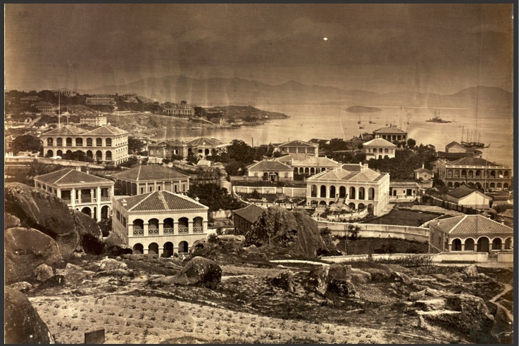 1880年的厦门鼓浪屿 就已经是这样子了