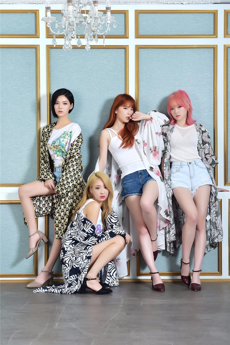 韩长腿女团nine muses高清写真 凹凸有致完美好身材