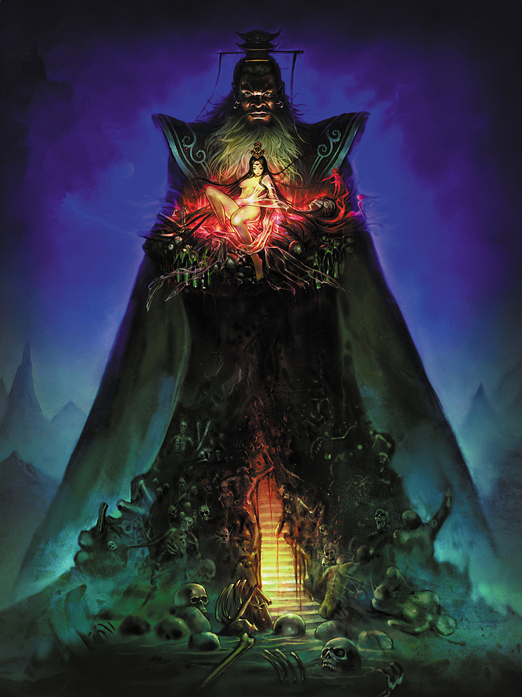 关于火焰五光佛,有好几种说法,一种说他是大日如来的化身,还有人说是