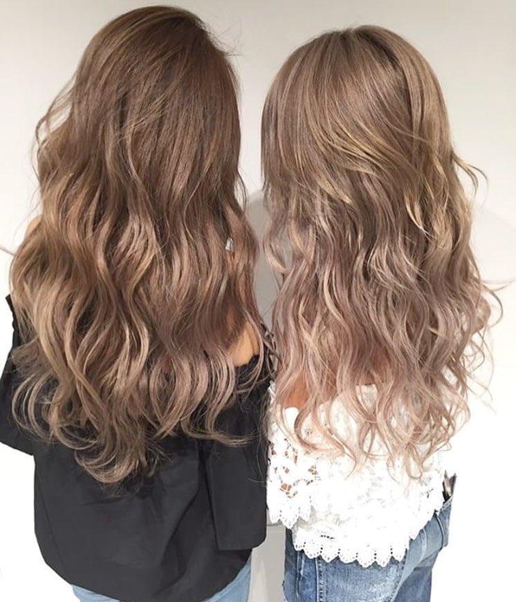 超美欧美系发色,美女今年都这样染头发