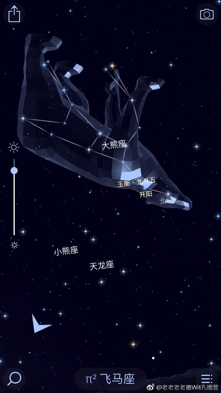 不然就好好拍星星了,认出大熊座北斗七星了嘛,认出猎户座了嘛?