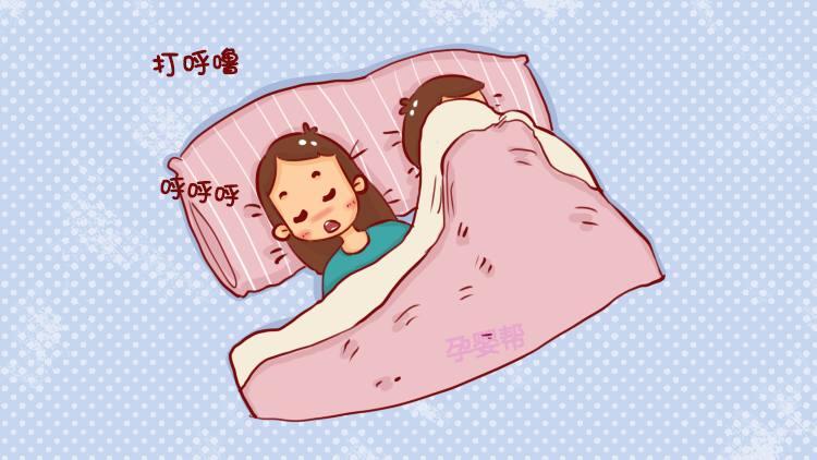 孕妈妈孕期经常性打鼾小儿会干预胎儿发育