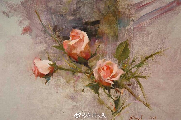 美国当代著名艺术家理查德·斯契米德油画作品欣赏