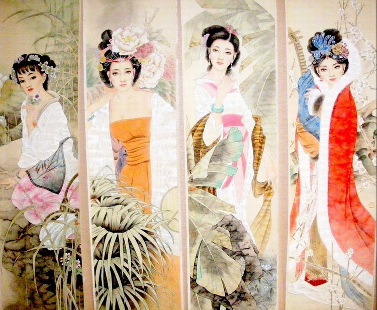 众所周知,中国古代有四大美女,分别是:西施,王昭君,貂蝉和杨玉环.