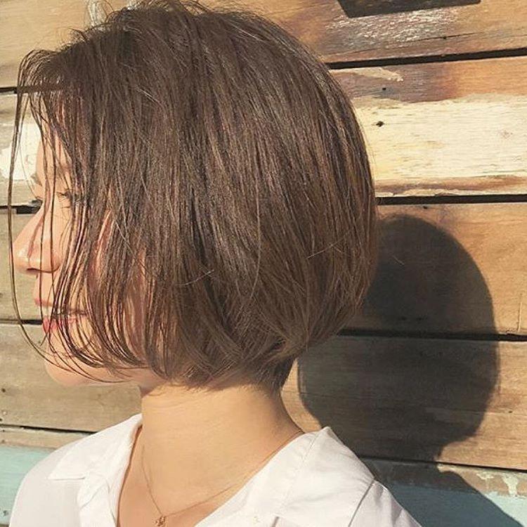 圆形短发bob发型有气质有减龄