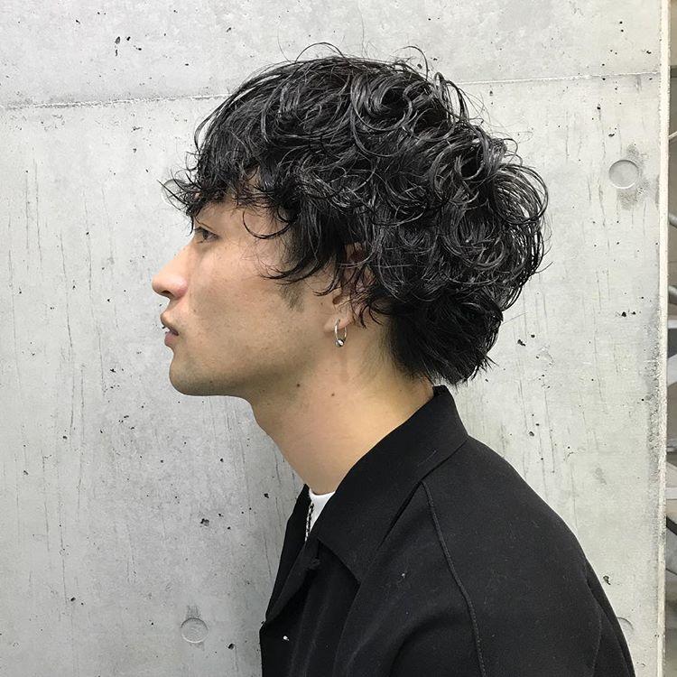 不同风格的男士卷发总有你喜欢的类型