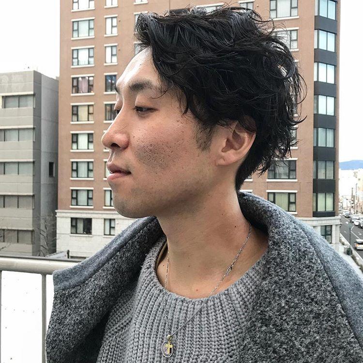 不同风格的男士卷发总有你喜欢的类型