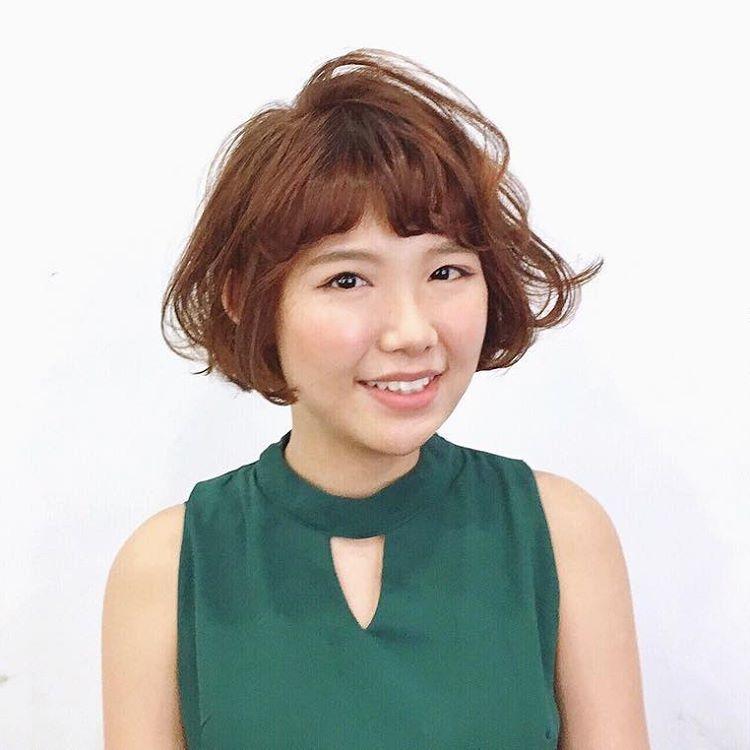 bob波波头这样烫,年轻又好看