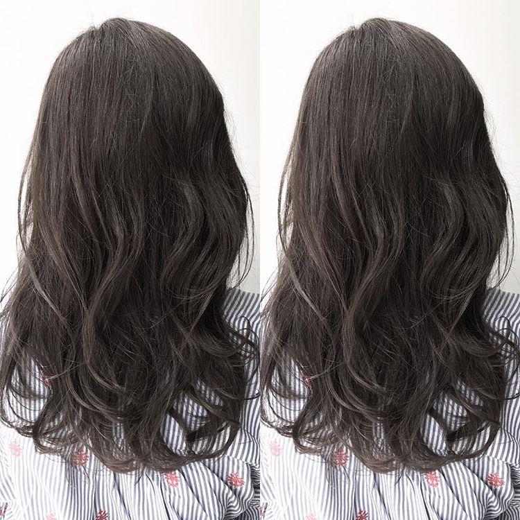 雾灰色发色潮人都喜欢的流行发色