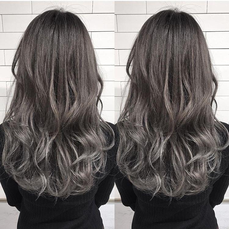 雾灰色发色潮人都喜欢的流行发色