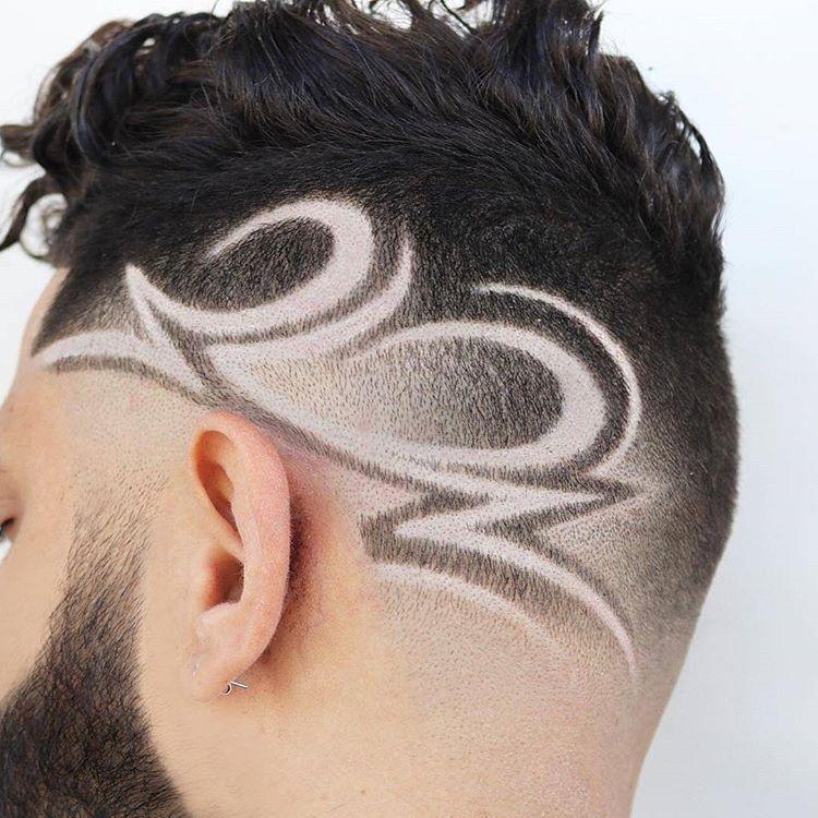 男生雕刻发型最后一个最有型