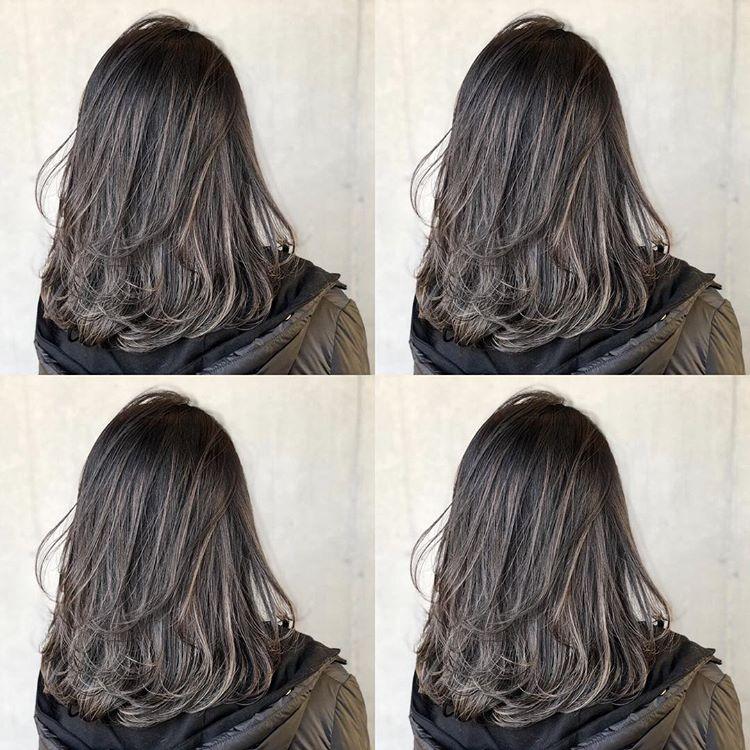 干燥花雾感色发色,2018最流行