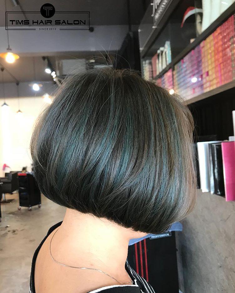 bob波波头染这样的颜色,你觉得是最美的|颜色|波波头_新浪新闻